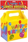 Lunch Box Happy Birthday 14Lx9.5W x12H Cm