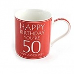 ****** Awesome Your 50 China Mug
