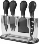 Taylor's Eye Witness 4pc Cheese Non-Stick Knives Acrylic Block Set