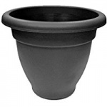 50cm Round Bellpot - Ebony