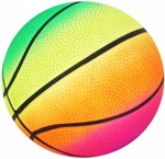 5'' Pvc Fluorescent Inflated Sports Ball - Asst