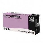 Dlux 100pk Clear Vinyl Gloves - Powder Free - Extra Large