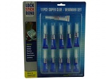 11pc Super Glue / Debonder Set