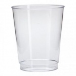 CLEAR P.S. PLASTIC 12OZ TUMBLER PK20