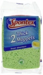 Spontex Thick Moppets 2pk