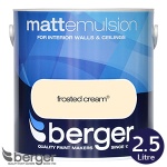 Berger Matt Emulsion Frstd Crem  2.5 L
