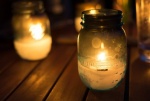 7.5x13.5cm Candle Mason Jar