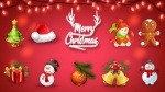 3AST 3D CHRISTMAS STICKERS