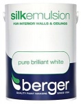 Berger Vinyl Silk Brilliant White 5Ltr