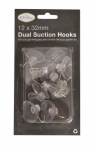 12x32mm Dual Suction Hooks