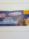 Sealapack 151 50PK FOOD & FREEZER BAGS (SAP033)