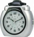 Acctim Thunderbell XL Alarm Clock Silver (13007)