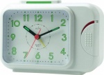 Acctim Sonnet  White Quartz Bell Alarm Clock (12612)