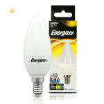 Energizer LED Candle 5.9W 470LM Opal E14 Warm White Boxed