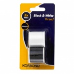 Polyester Thread Twin Pack Blach & White