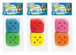 Pets Play 151 2PK SQUEEKY DICE (PAP1067)