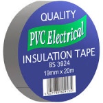 PVC Electrical Tape 19mm x 20m - Grey