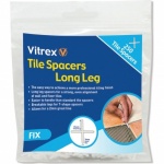 Vitrex 4mm Long Leg Tile Spacers Pk250