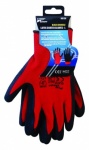 Blackspur Black Crinkle Latx Coated Gloves - L