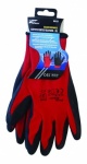 Blackspur Black Crinkle Latex Coated Gloves - XL