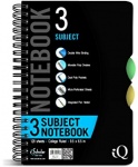 Tiger A5 3 Subject Notebook 125 Sheet Blue