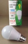 LED A60 9W 6000K B22 240V 810LM