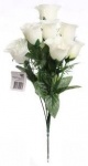 Rosebud Bunch 8head 40cm Cream