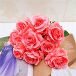 Rosebud Bunch 8 Head 40cm Pink