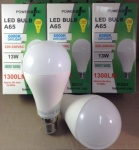 Powerplus LED Bulb A65 13W 6000K B22d