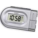 Casio Beep Alarm Clock- Silver