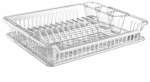 Clear Violet Dish Drainer
