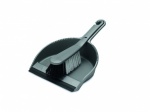Addis Stiff Dustpan & Brush Set - Metallic