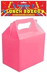 Lunch Box Baby Pink 14Lx9.5wx12h cm