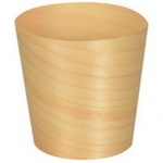 Declan Papstar 50 Fingerfood - Bowl,  Wood ''Pure'' Round 5x2 cm