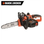 Black & Decker 18V 2.0Ah Chainsaw Li-On 25cm Bar