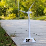 18 cms Assembled Windmills in Display Stand