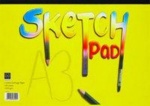 Silvine A3 Pictorial Sketchpads 16 Leaves Plain (Unruled)