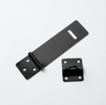 Star Pack HASP & STAPLE (SAFETY) BLACK JAPANNED 100mm(72375)