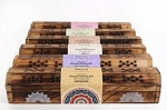 Karma Scents Wooden Incense Box - Assorted