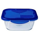 Pyrex Cook & Go Storage - Small square   0.9 Lit 17 X 17