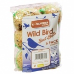 Kingfisher 6 Pack of Suet Fat Balls [BF6UB]