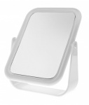 Blue Canyon Plastic Mirror Oblong White Standing