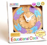 Lets Learn Wooden Clock