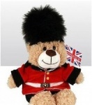 CLEARANCE Guardsman Bear Soft Toy 15cm Sold as Seen, NO RETURN ACCEPTED