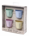 Egg Cup Pail Pastel Shades