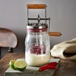 Kilner Butter Churner Glass Jar