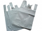 Premium white vest small carrier bag 9 x 14 x 18(225X345X450mm)PK100