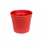 Red Flower Pot 11cm