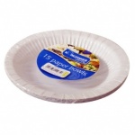 Kingfisher 15 Pack of 8 inch White Paper Disposable Bowl [KCP19B]