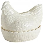 Mason Cash Large Cream Hen Nest Egg Storage